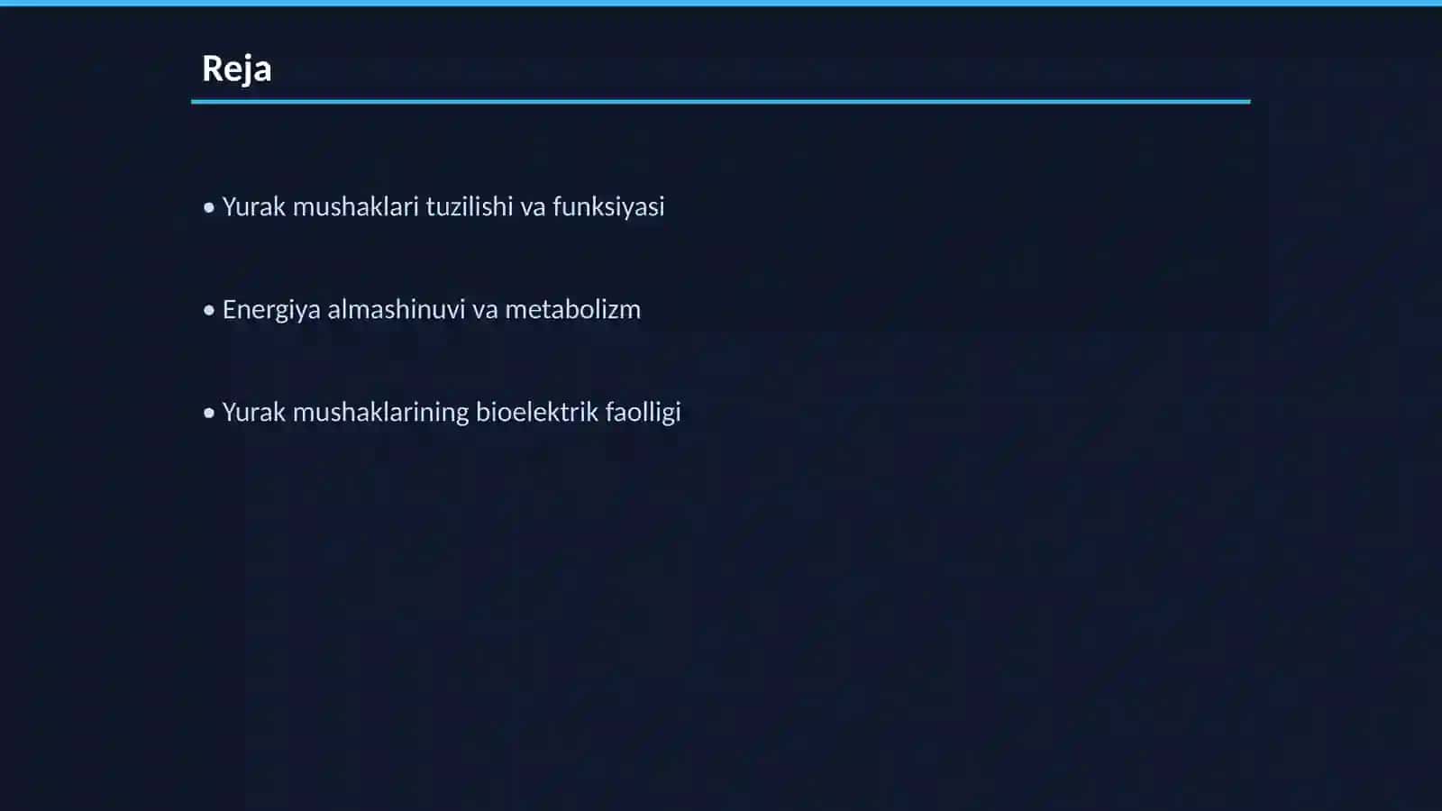 Yurak, mushak biokimyosi 2
