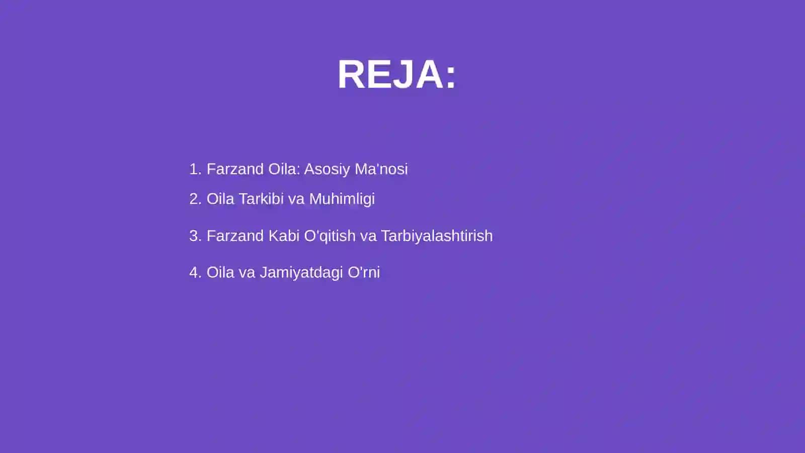 FARZAND OILA KO`ZGUSI 2