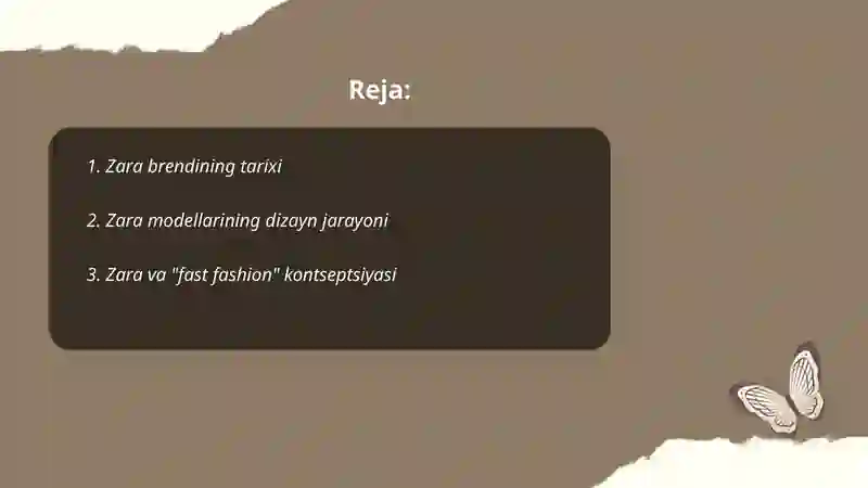 Zara brendi haqida 2