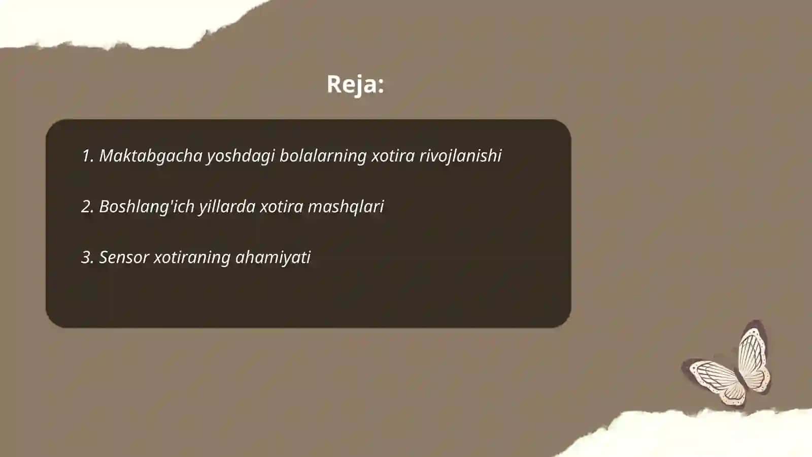 Maktabgacha yoshdagi bolalarda xotiraning rivojlanishi 2