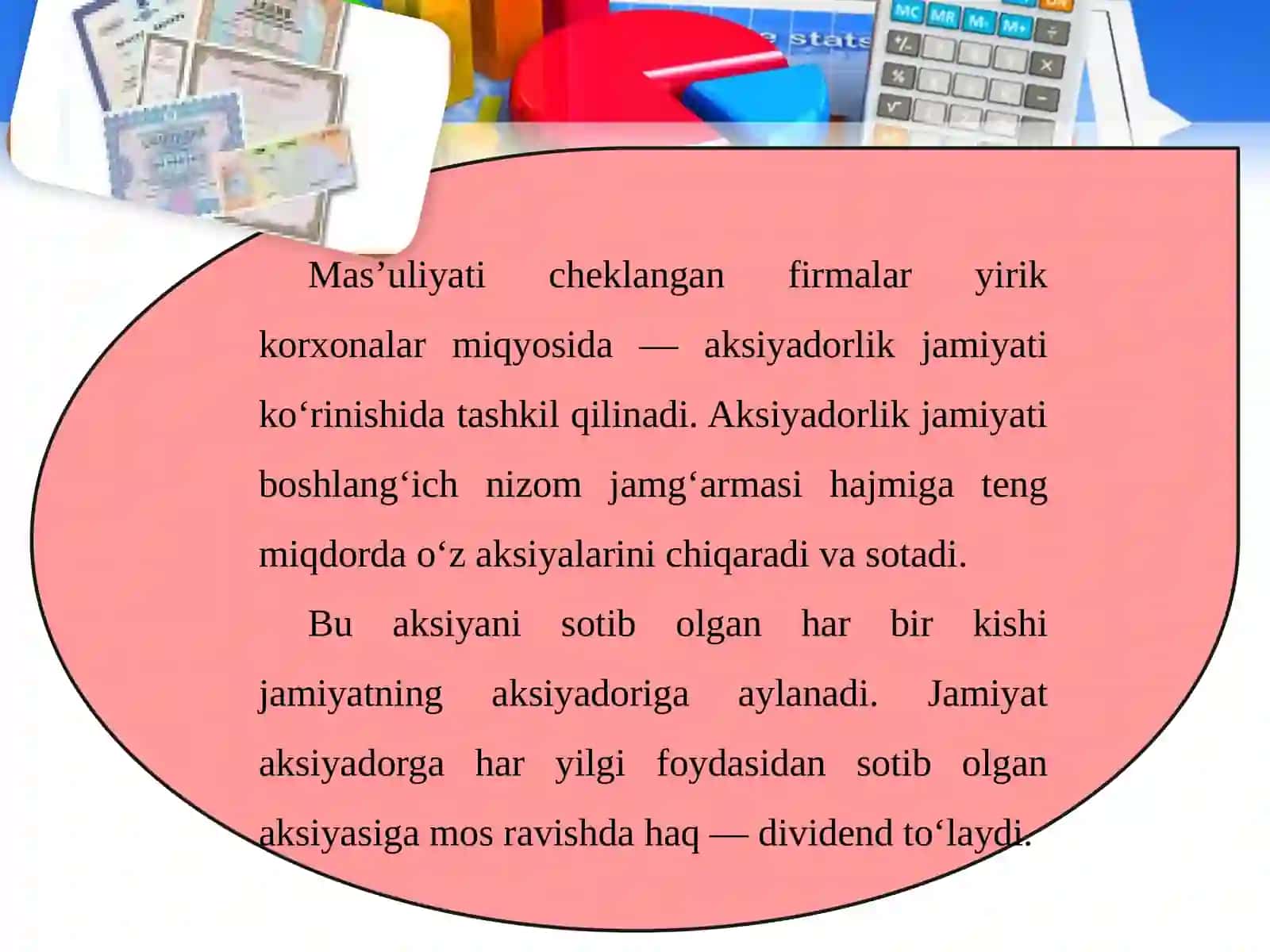 Aksiyadorlik jamiyatlari foliyatiga xalqaro moliya bozoridagi o'zgarishlarining ta'siri tahlili 2