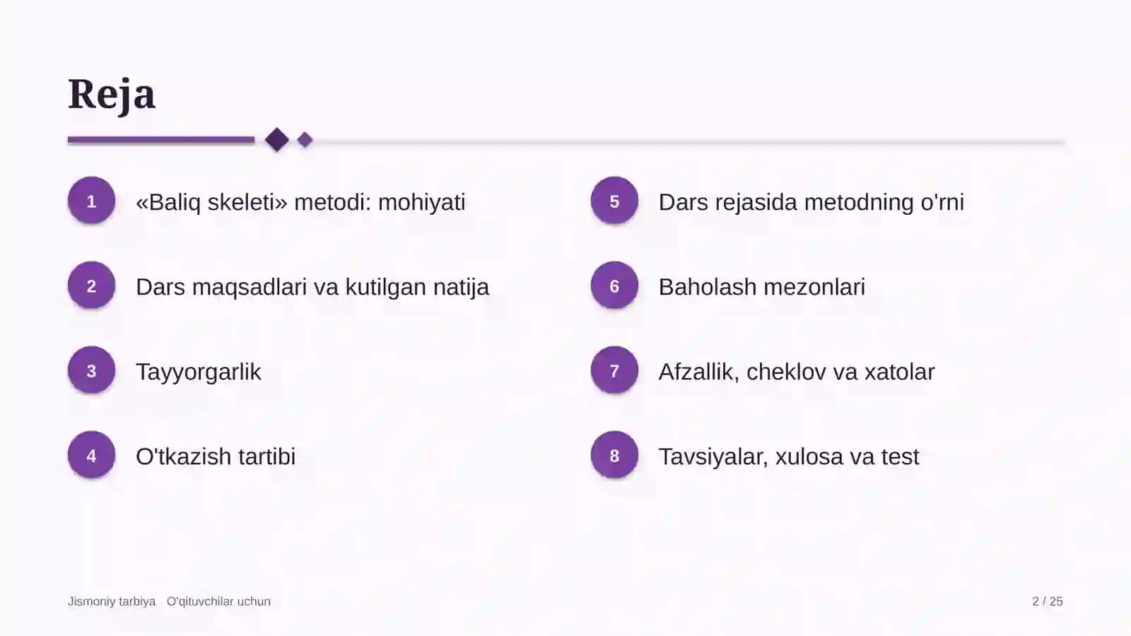 jismoniy tarbiya darslarida baliq skeleti metodidan foydalanish 8203 2