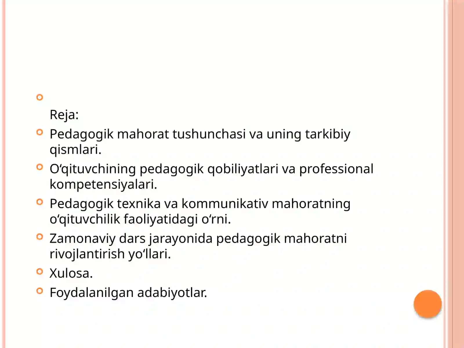 Pedagogik mahorat asoslari 2