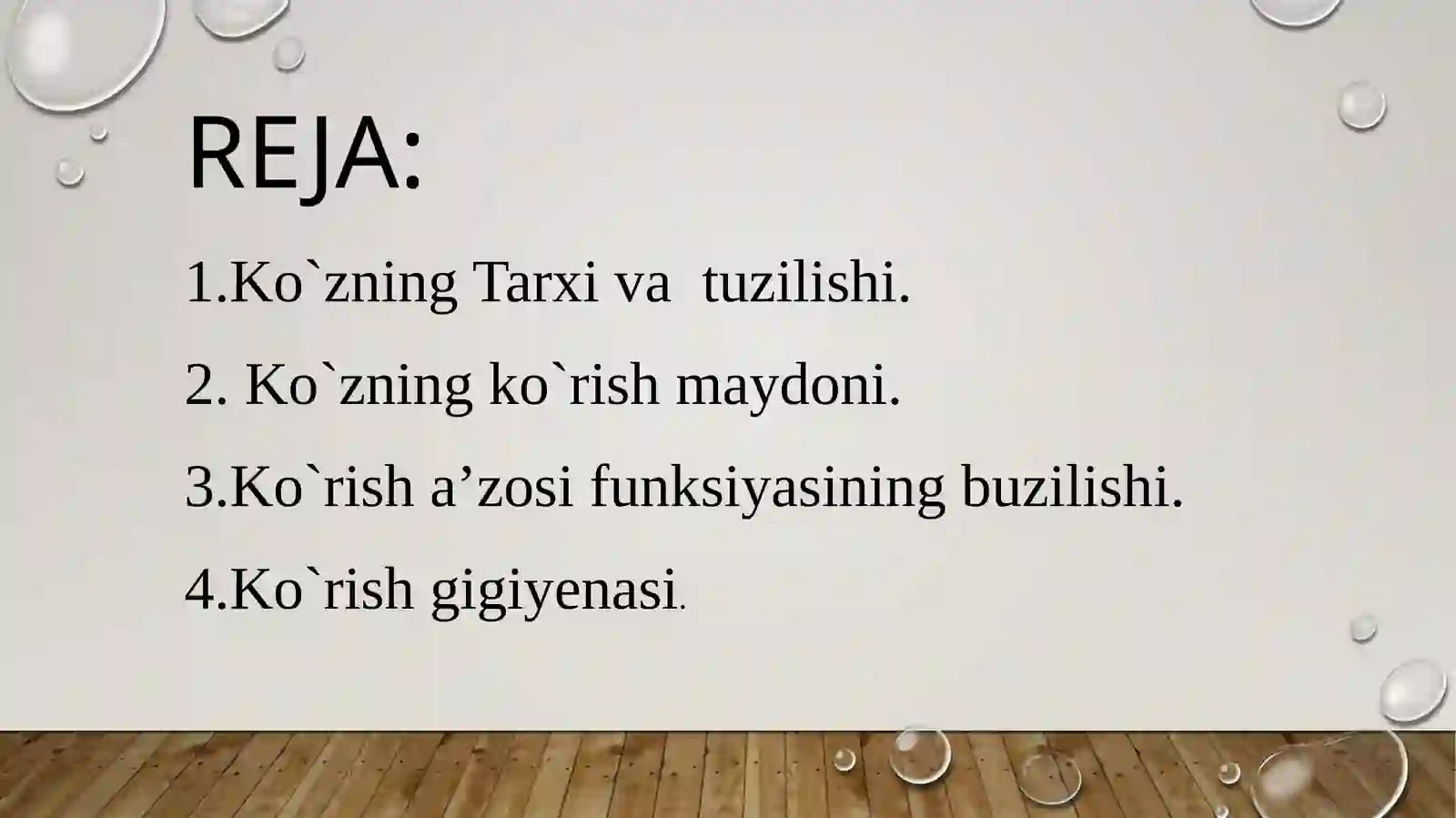 Ko`z va ko`rish 2