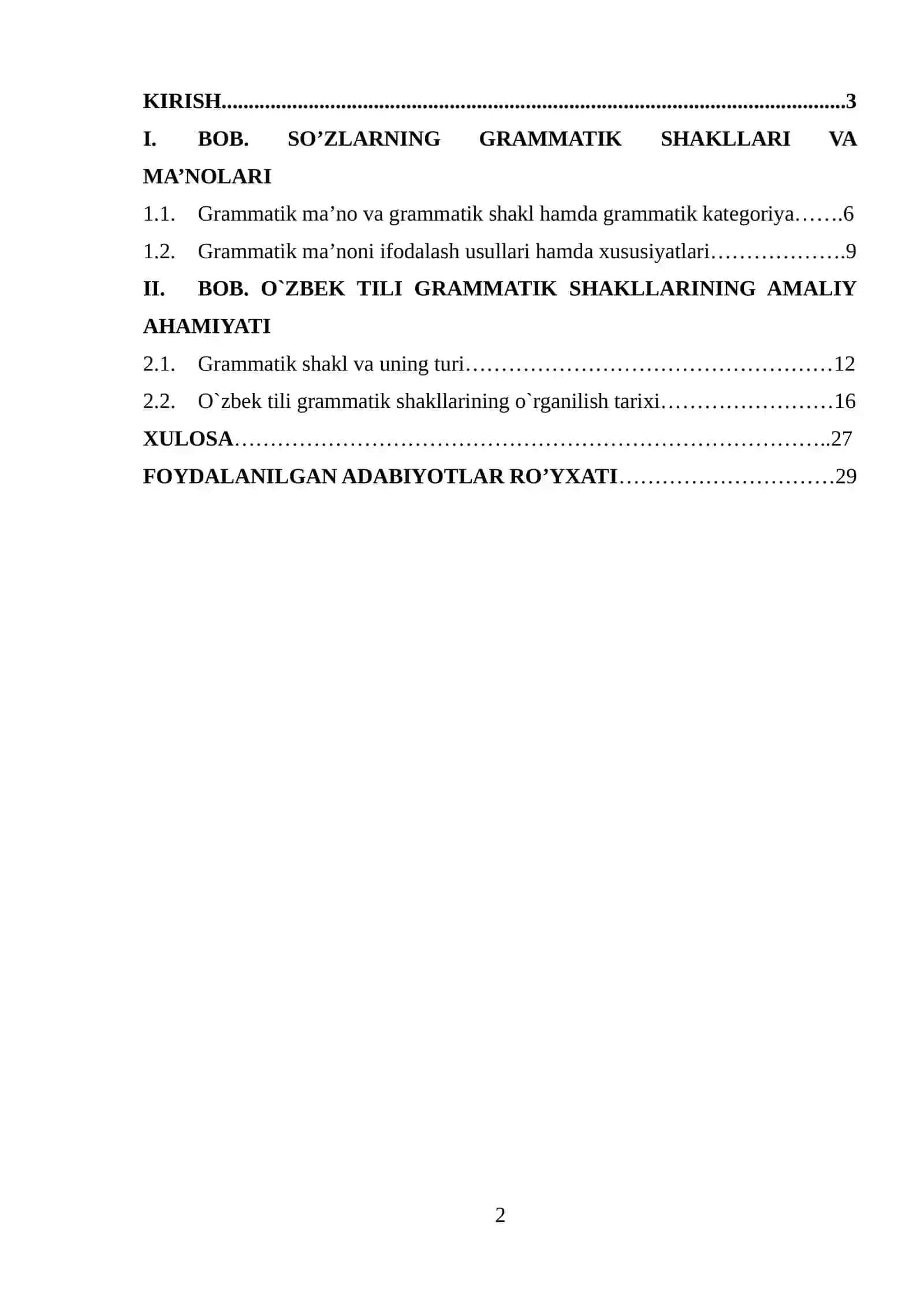 “Morfologik tahlil (muayyan asar misolida)” 2