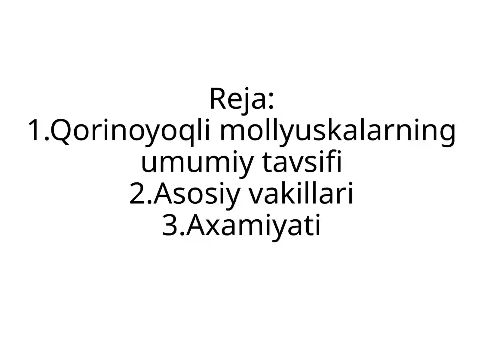 Qorinoyoqlimollyuskalar sinfi 2