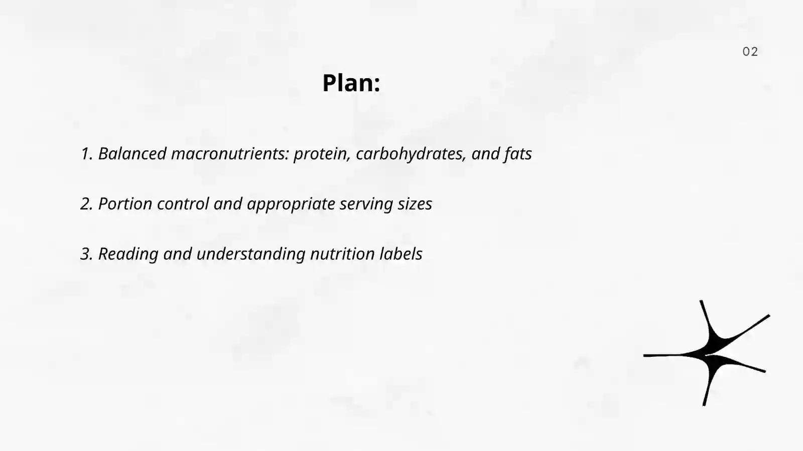 Plan for Healthy Eating 2