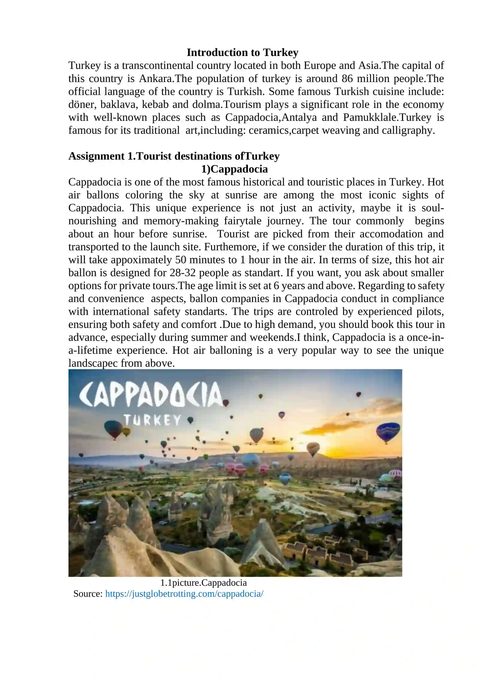 Introduction to Turkey 2