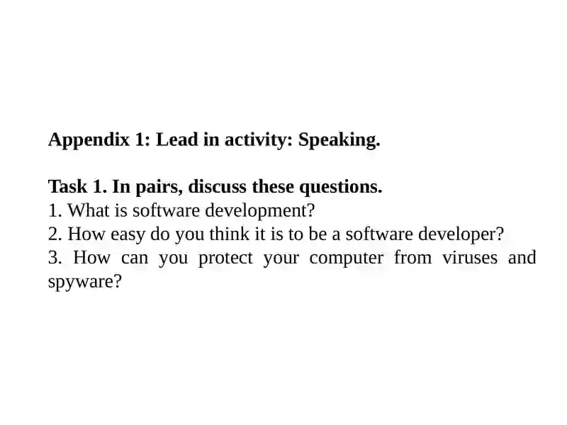 Software Development. Causative Verbs: Make and Cause 2