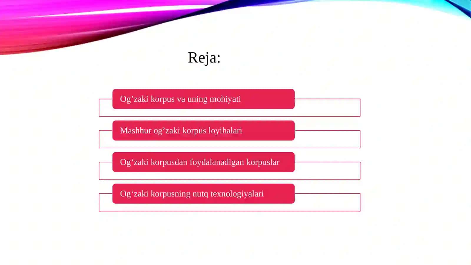 Og‘zaki korpusning kompyuter dasturlari 2