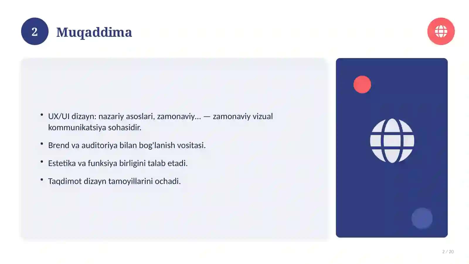 UX/UI dizayn: nazariy asoslari, zamonaviy yondashuvda (Esse) 2