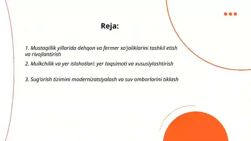 Mustaqillik yillarida qishloq xoʻjaligi va sanoat sohasidagi ishlar 2