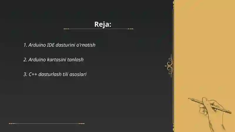 Arduino IDE dasturi 2