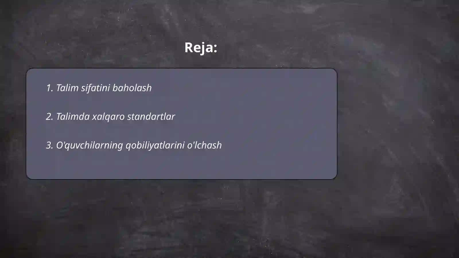 Talis xalqaro baxolash dasturi 2