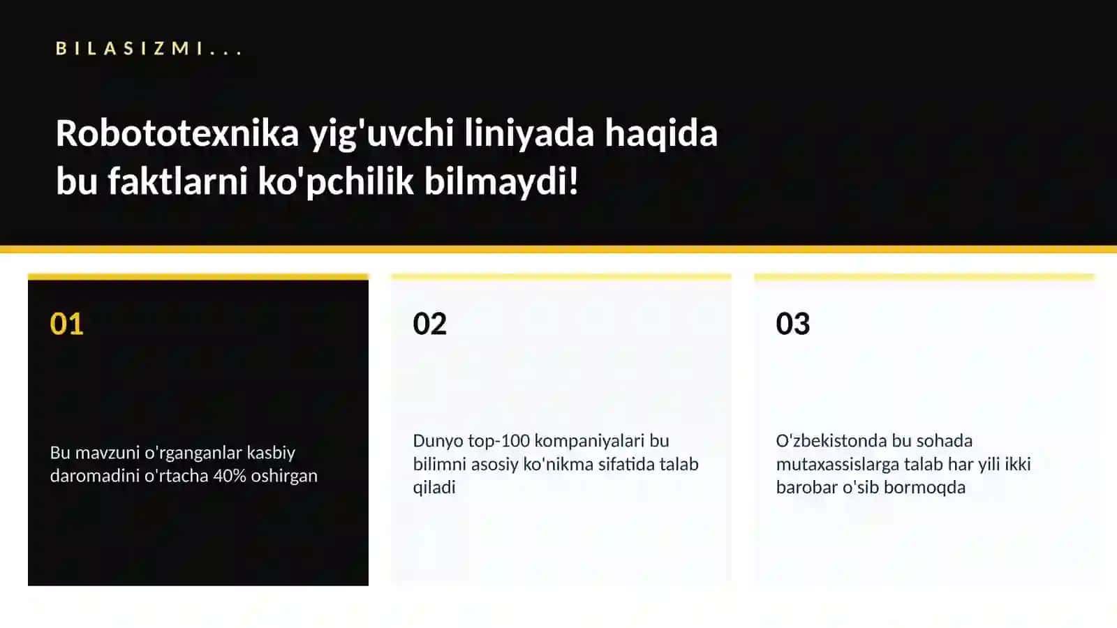 ROBOTOTEXNIKA VA AVTOMATLASHTI 2