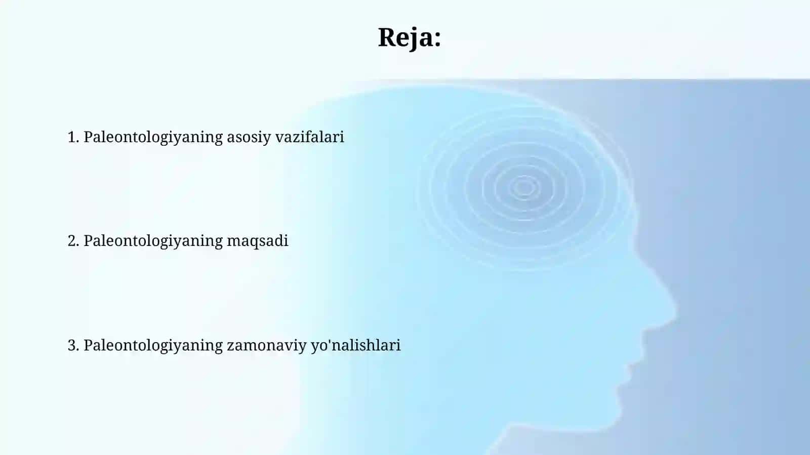 Paleontologiyaning maqsadi va vazifasi 2