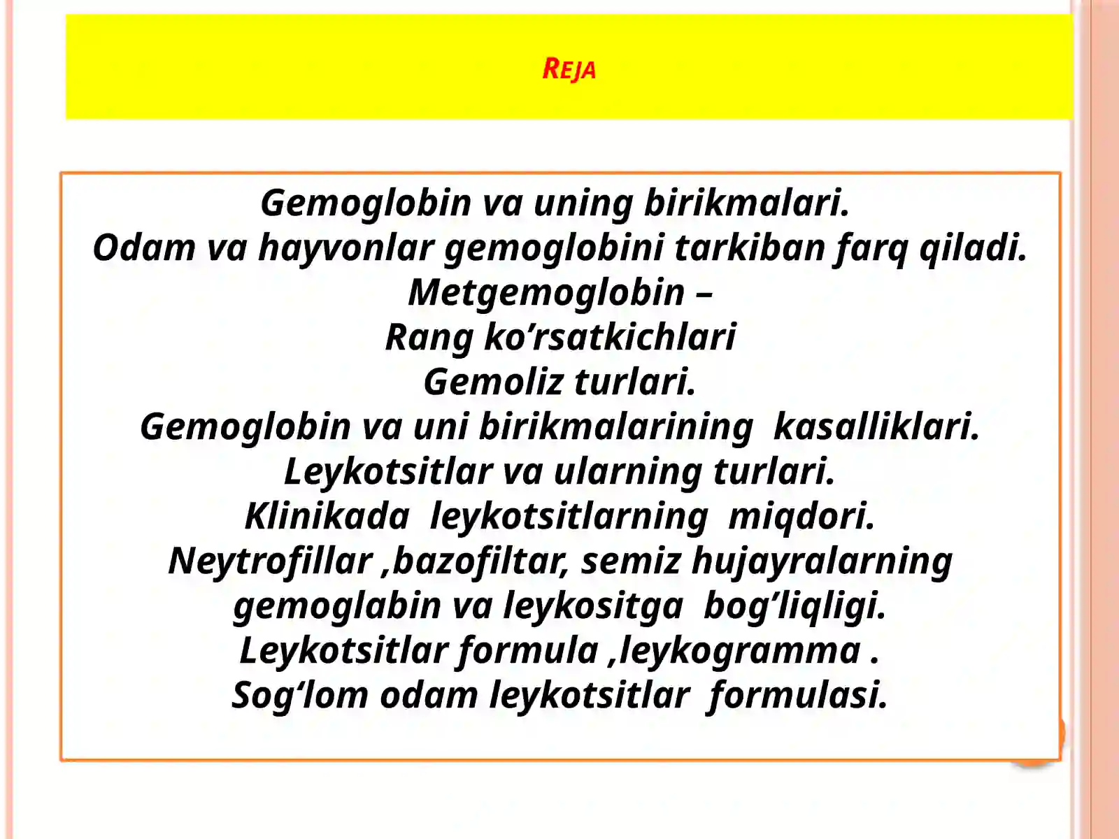 Gemoglobin va uning birikmalari 2