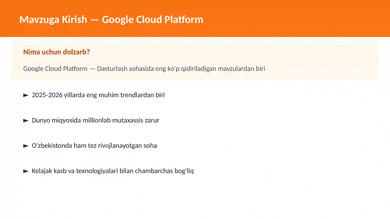 DASTURLASH | CLOUD VA DEVOPS 2