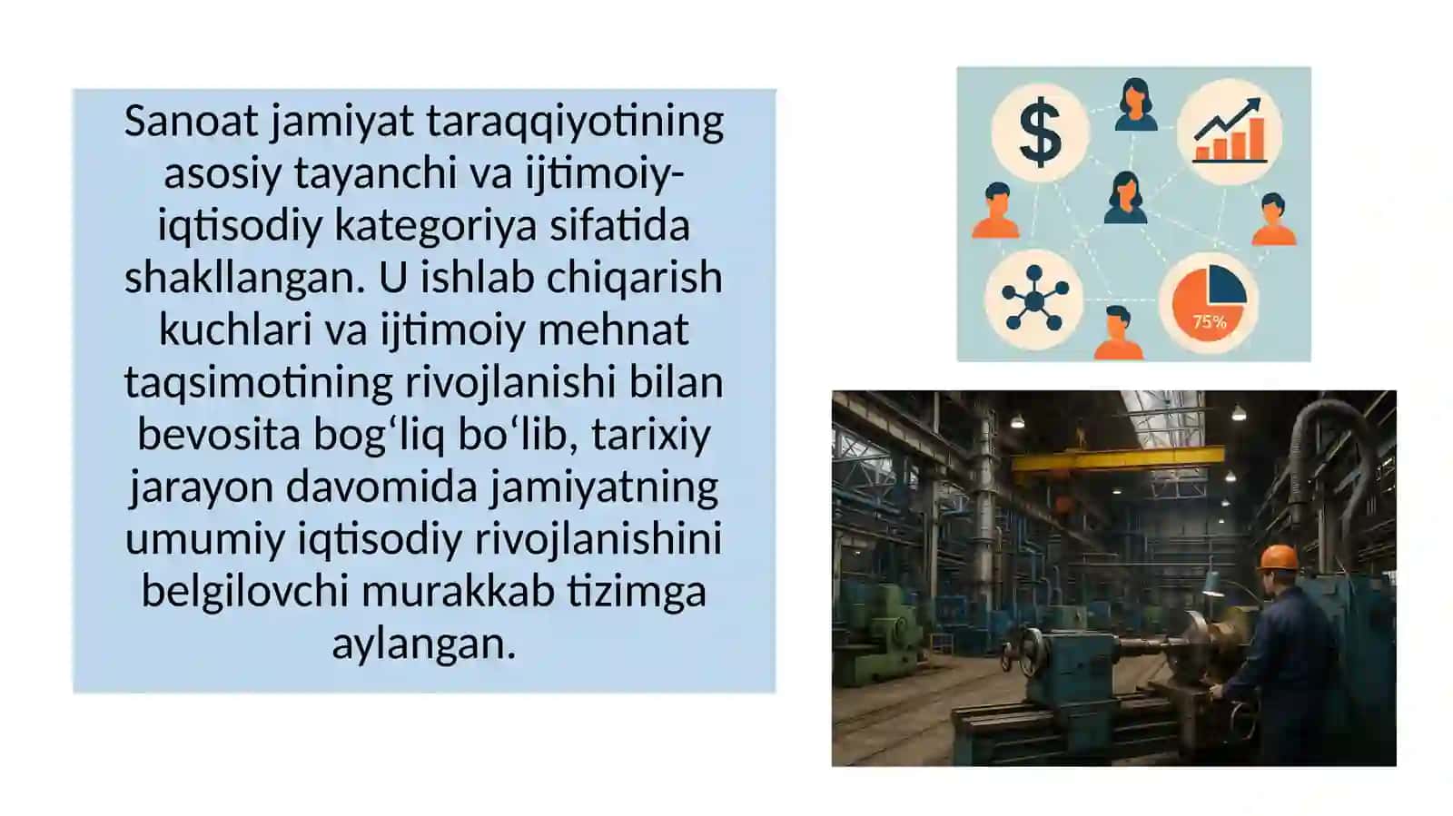 Sanoat va sanoat tuzilmasi 2