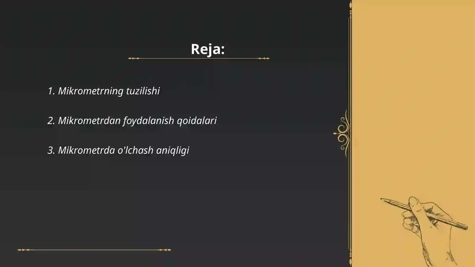 Mikrometrda olchash hatoliklari 2