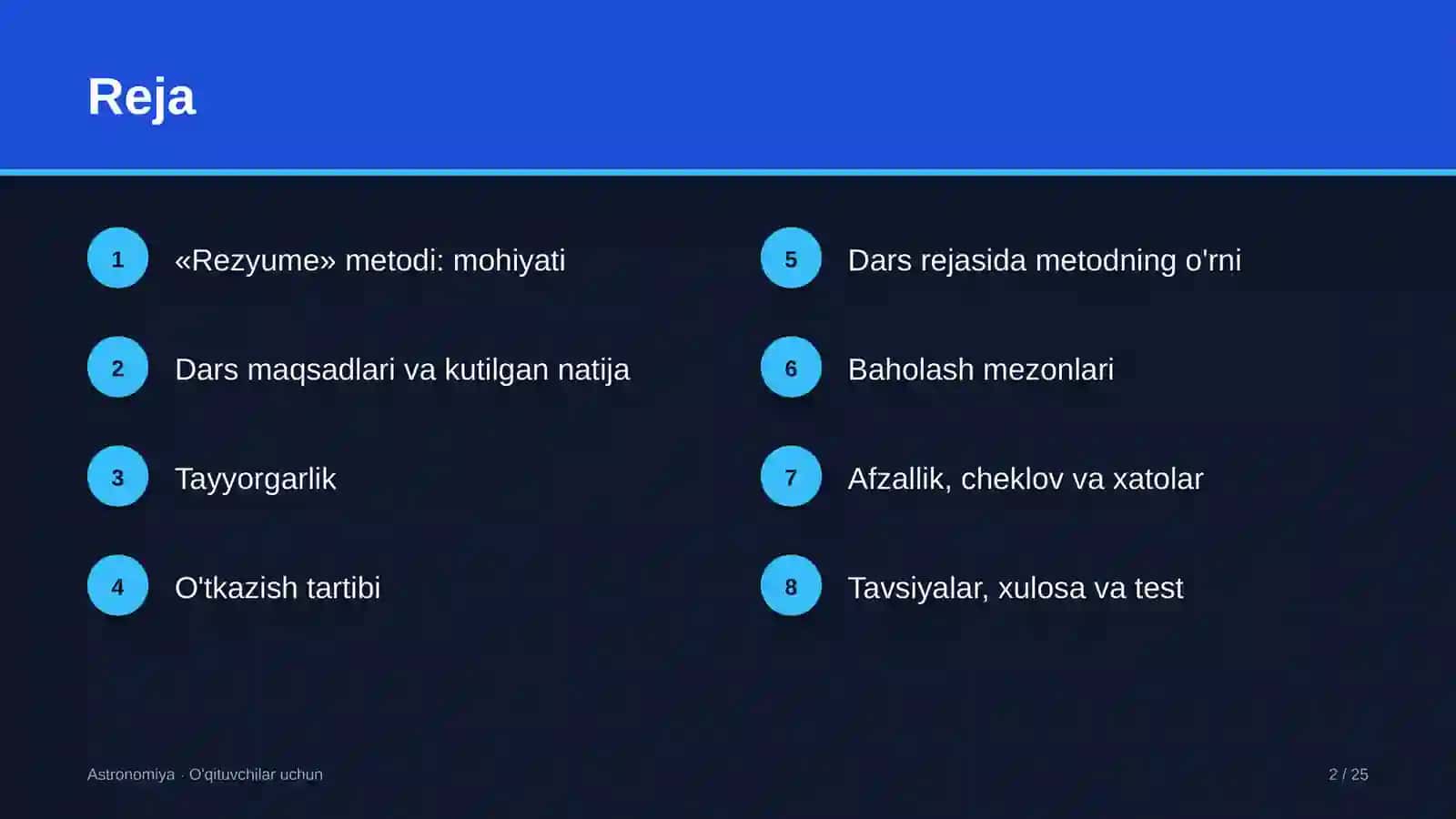 astronomiya darslarida rezyume metodidan foydalanish 5322 2