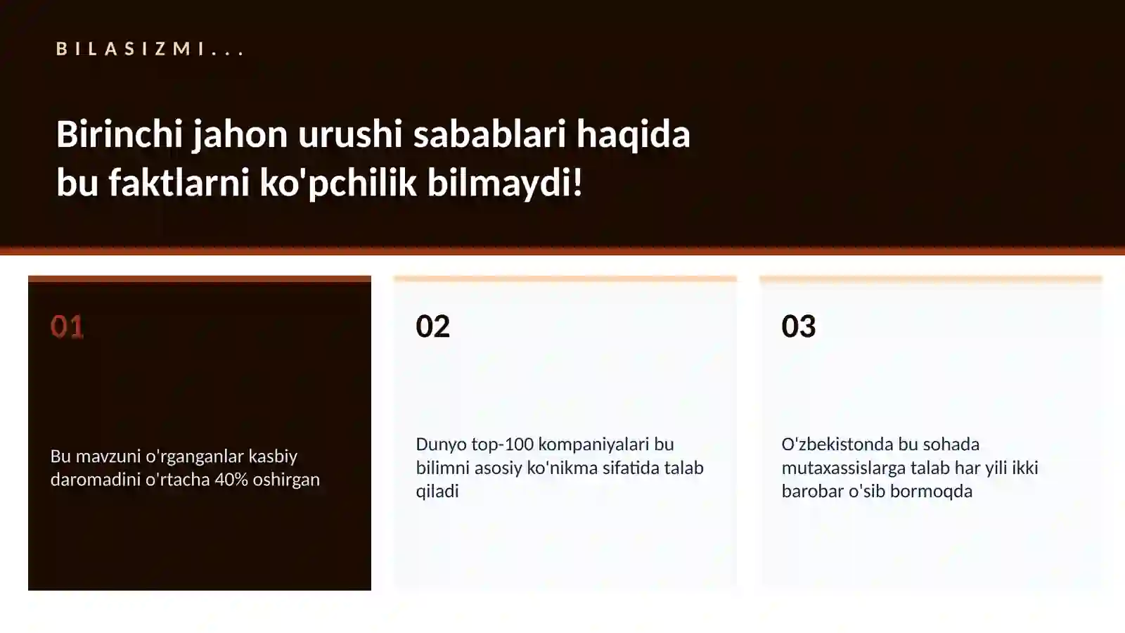 Birinchi jahon urushi sabablari 2