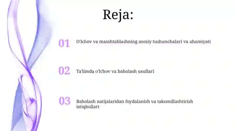 Taʼlim tarbiya jarayonida oʻlchash va shkalalashning asosiy yoʻnalishlari 2
