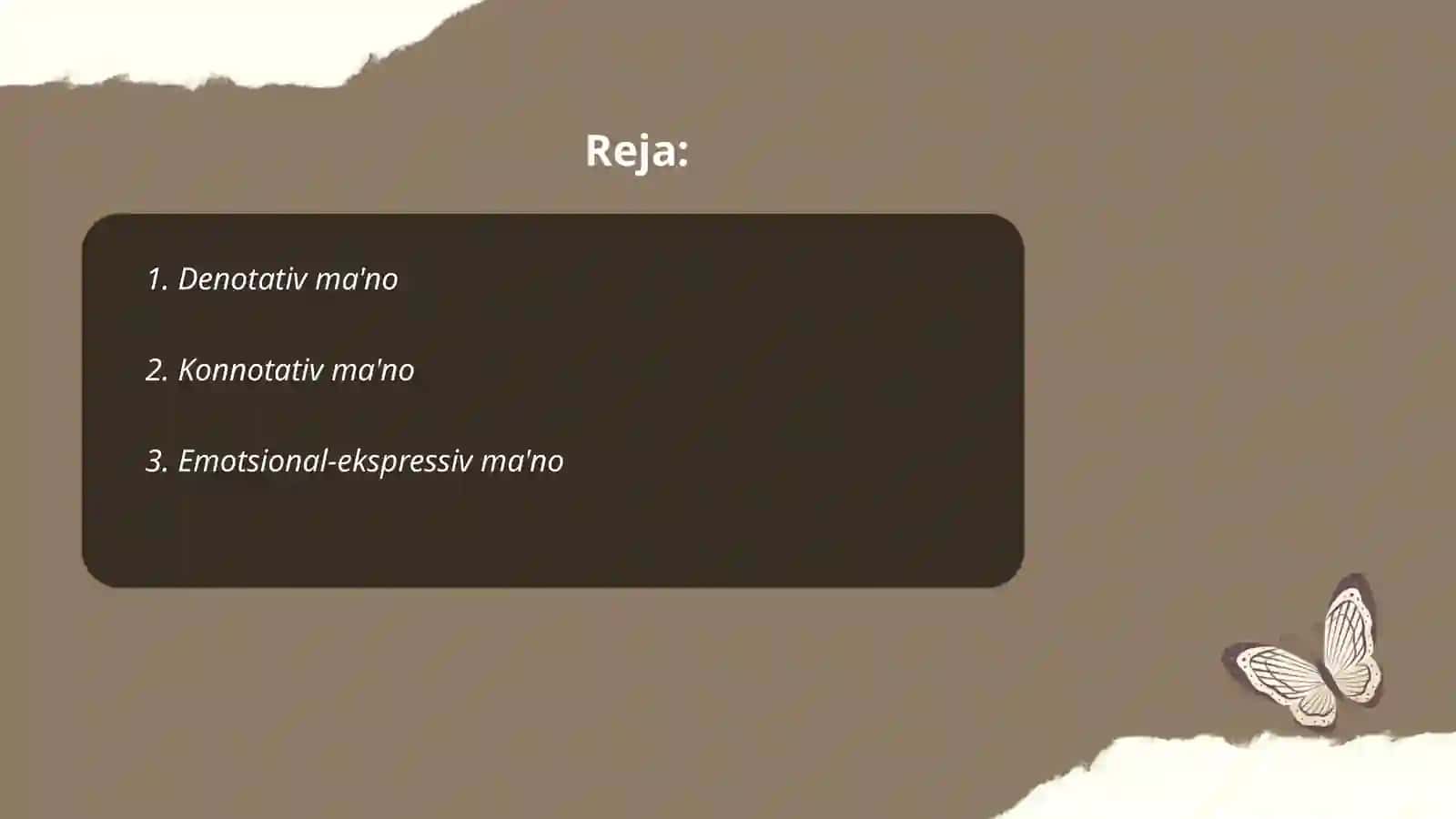 Leksik ma'no turlari 2