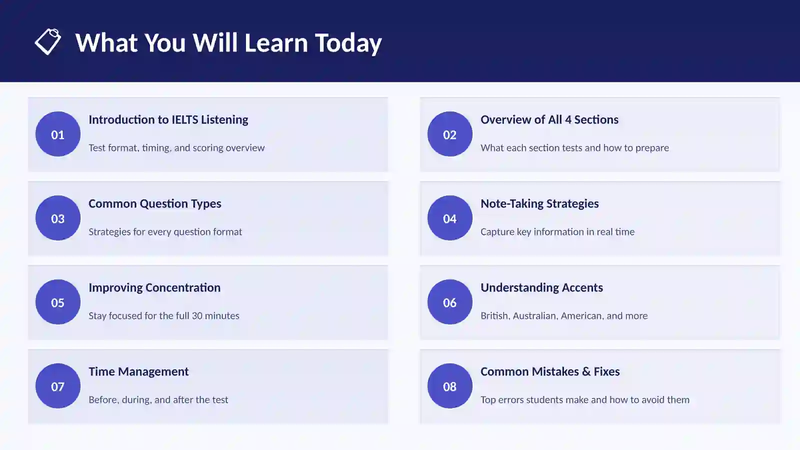 IELTS Listening Practice Techniques 2