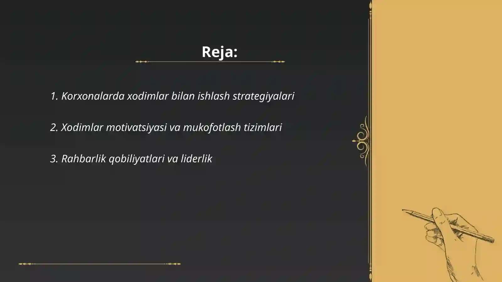 Korxonalarda xodimlar bilan ishlashning menejmentdagi roli 2