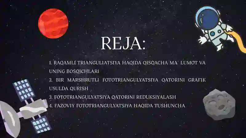 RAQAMLI TRIANGULIATSIYA 2
