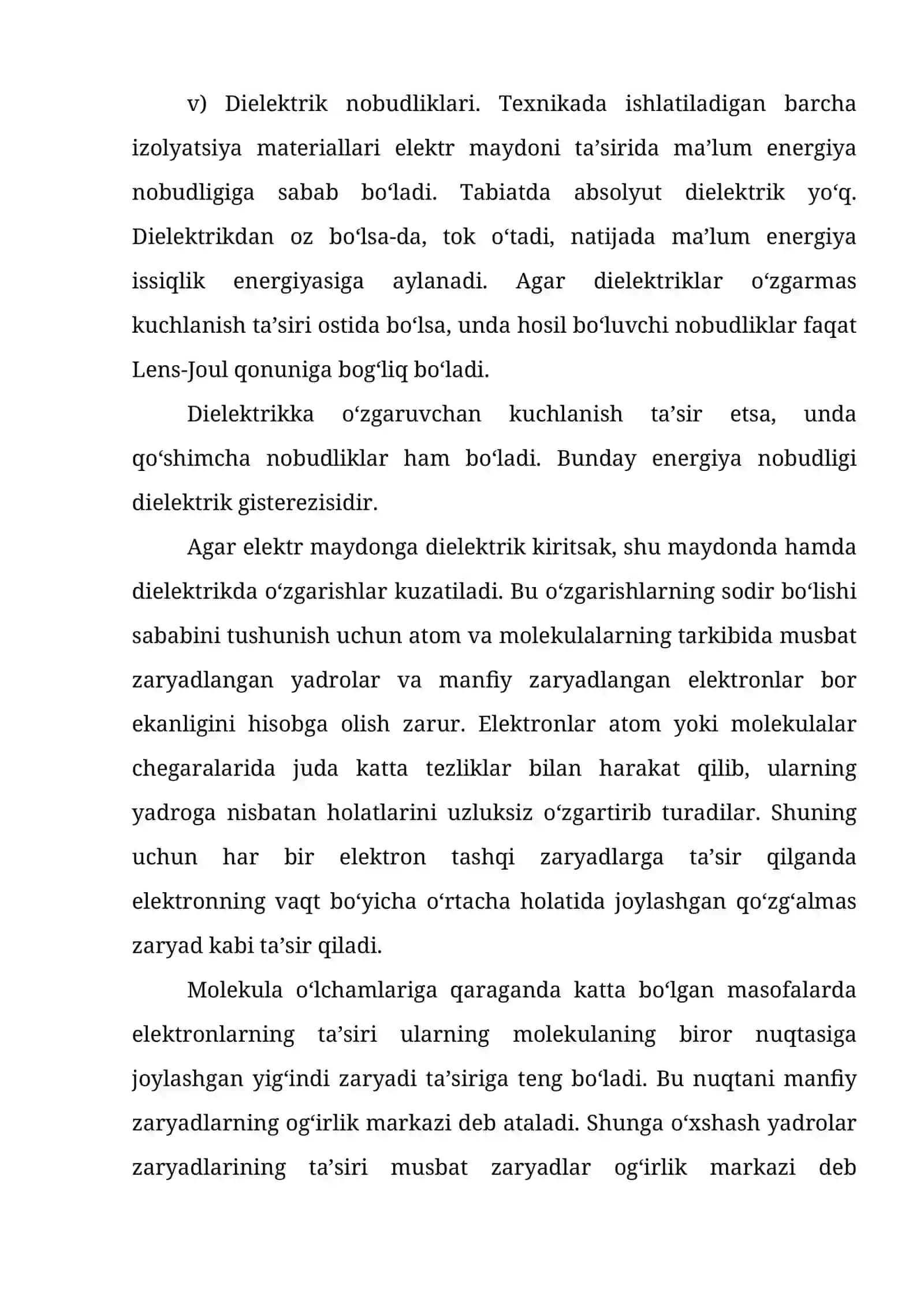 Elektr maydonida dielektriklar 2