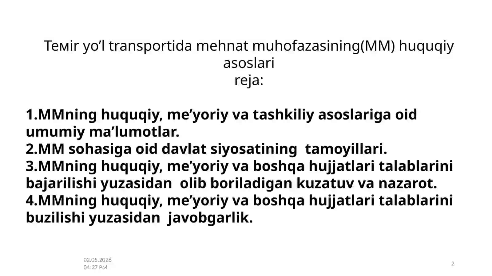 Меҳнат шарномасини тузиш. Бекор қилиш. Меҳнат шарномасини тузишдаги хужжатлар 2