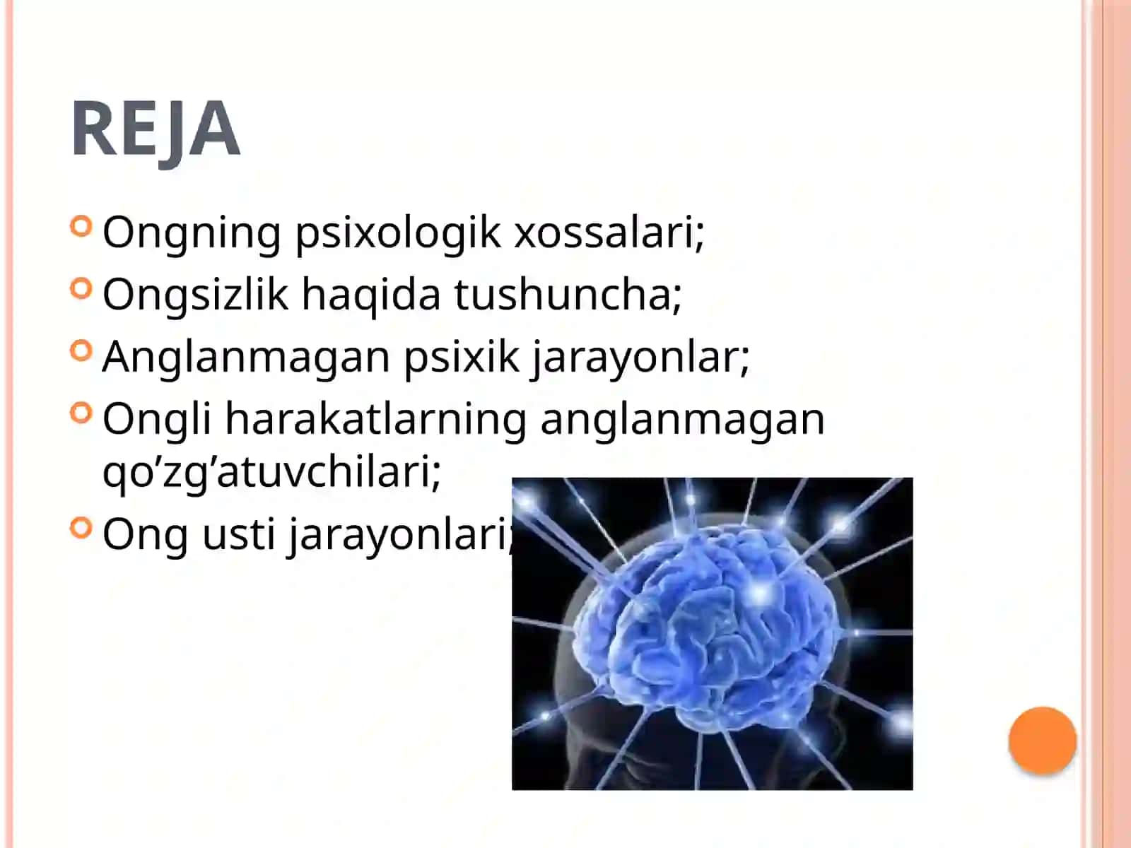 ONG TARAQQIYOTI VA ONGSIZLIK 2