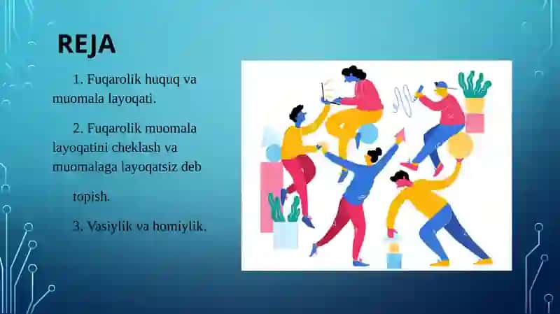 Fuqarolar–fuqarolik huquqining sub'ekti sifati 2