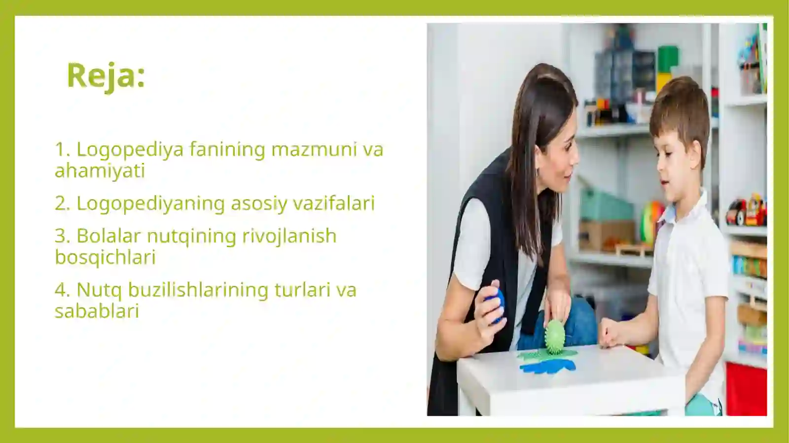 Logopediya fanining mazmuni va ahmiyati 2