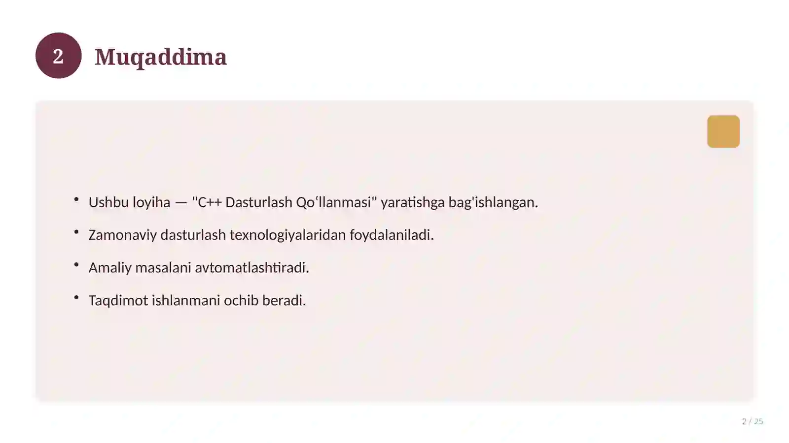 C++ Dasturlash Qo‘llanmasi 2