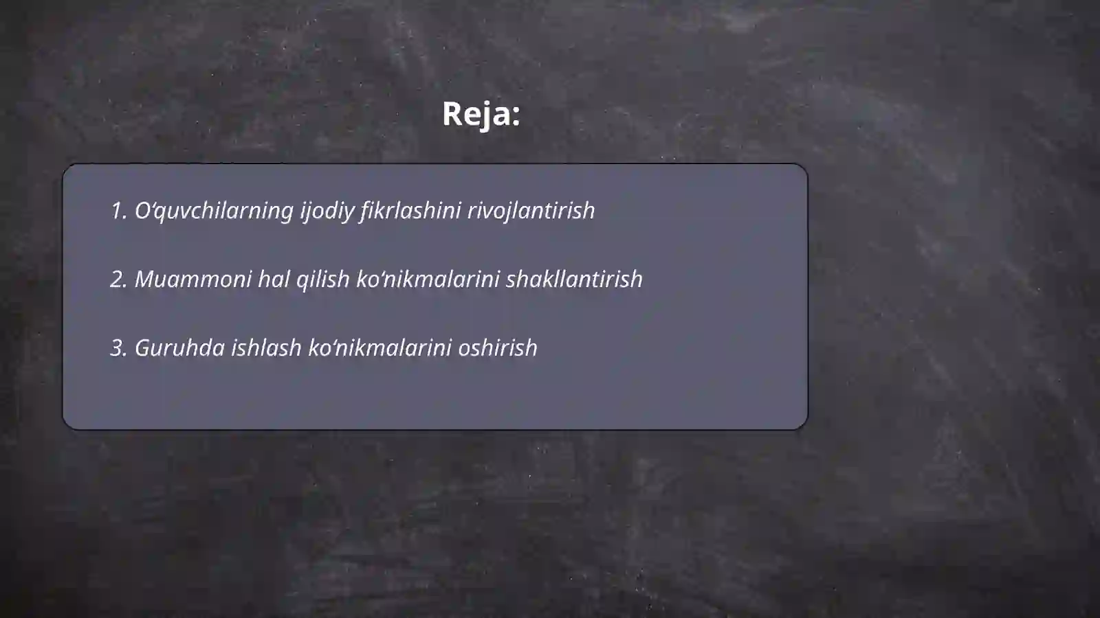 Boshlangʻich sinf texnalogiya darslarigi kompitinsion yondashuv 2