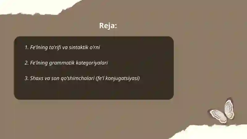 The verbs 2