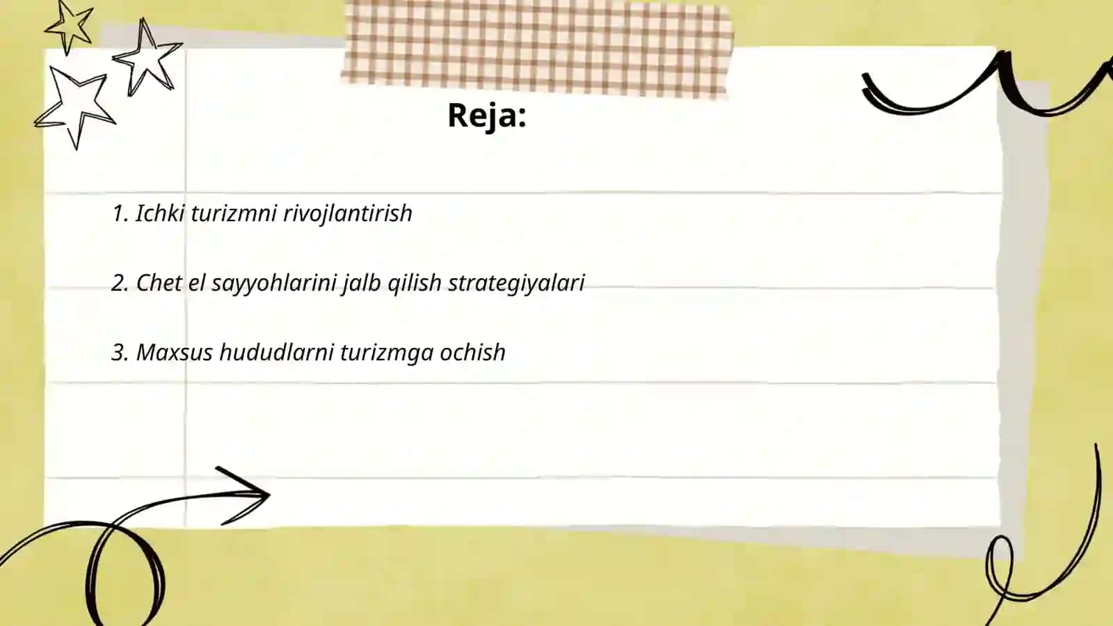 Turizm xizmatlari bozorini rivojlantirish omillari 2