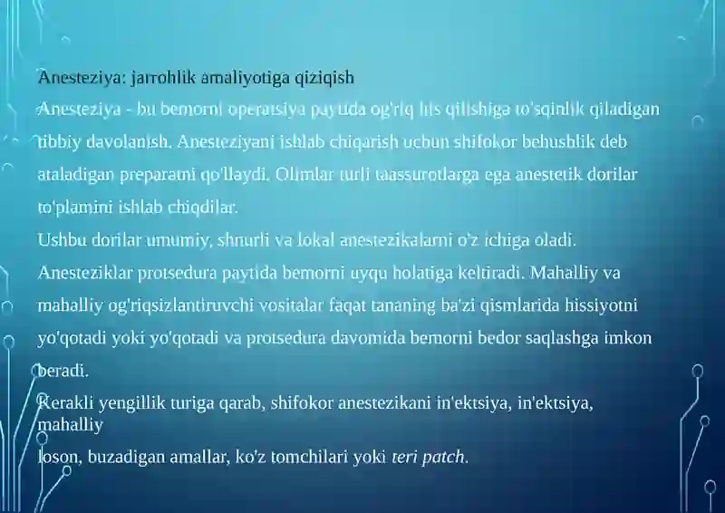 Anesteziya 2
