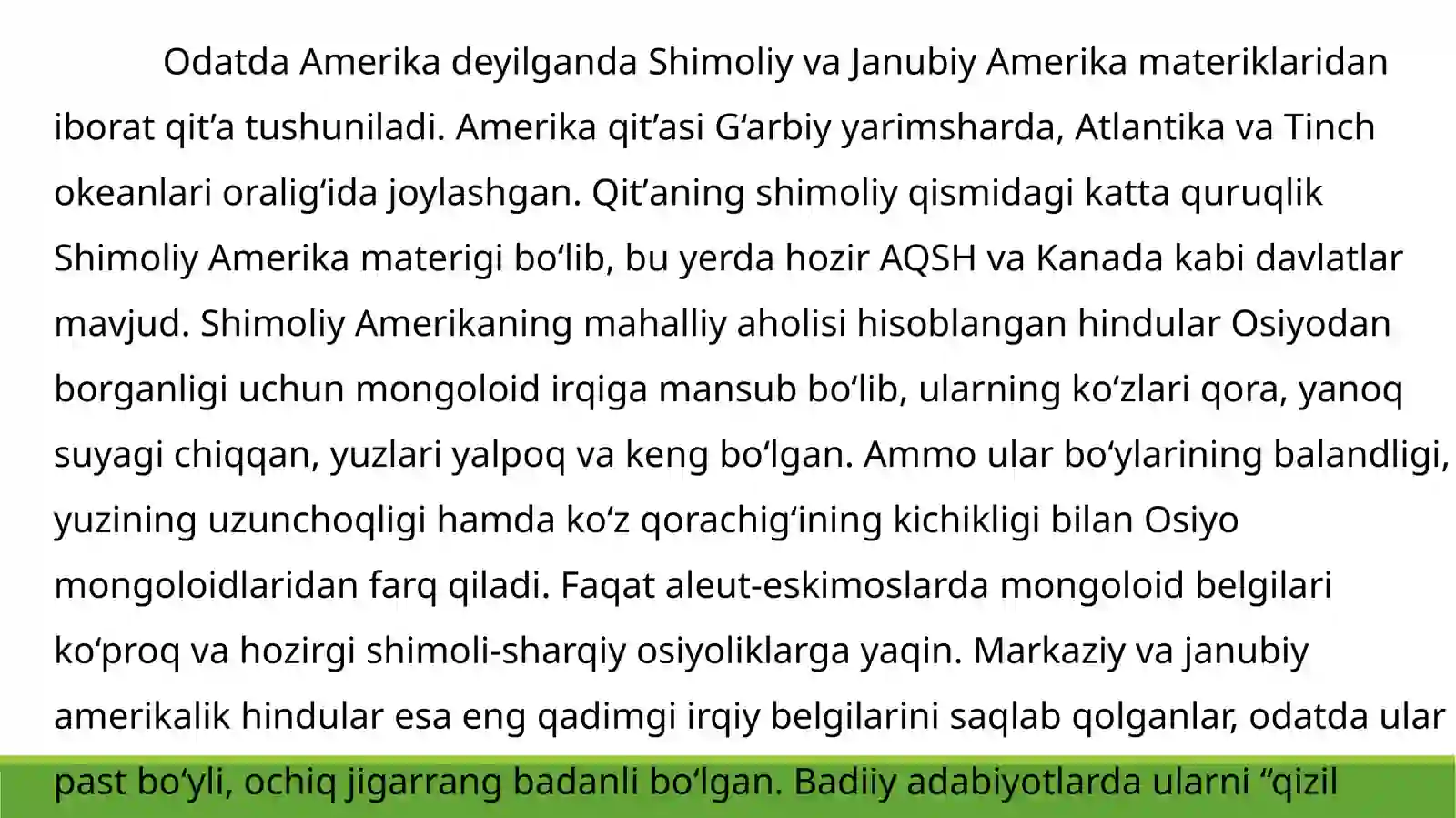 O‘rtaasrlarda Amerika xalqlari 2