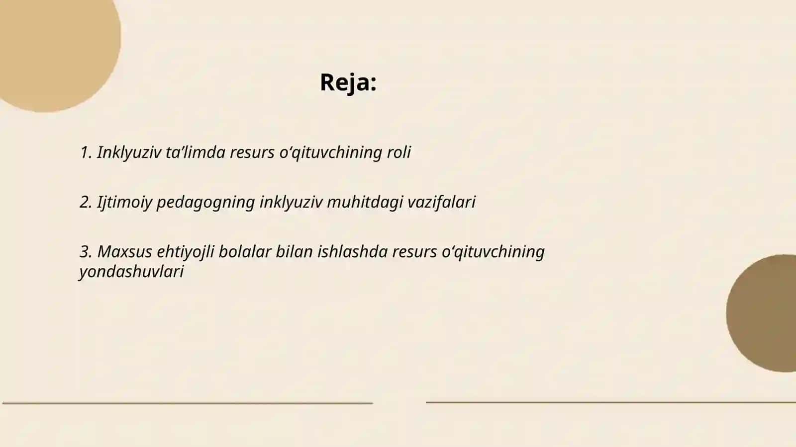 Inklyuziv taʼlim tizimida faoliyat yurituvchi resurs oʻqituvchi va ijtimoiy pedagogning maqsad va vazifalari 2
