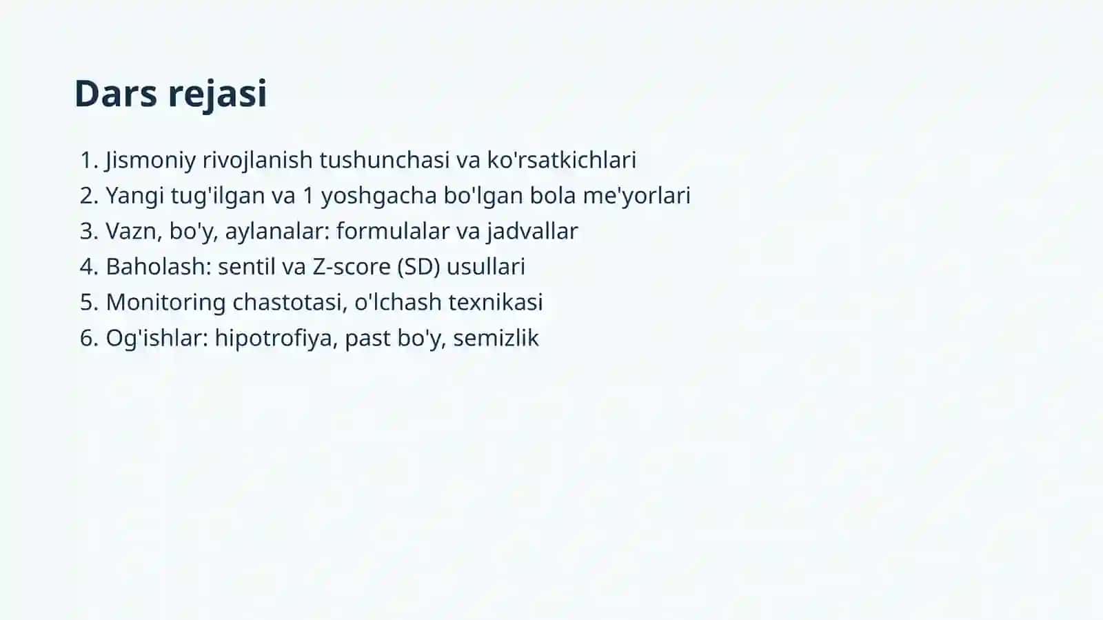 BOLALAR KASALLIKLARI PROPEDEVTIKASI 2