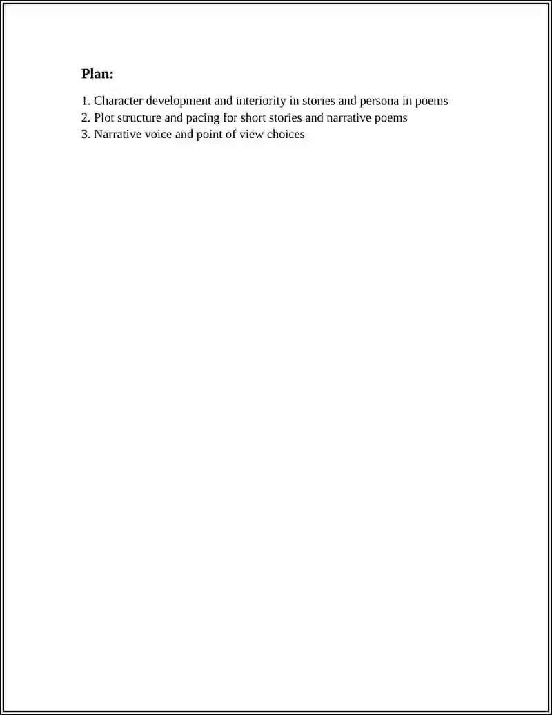 Creative Story or Poem Composition 2
