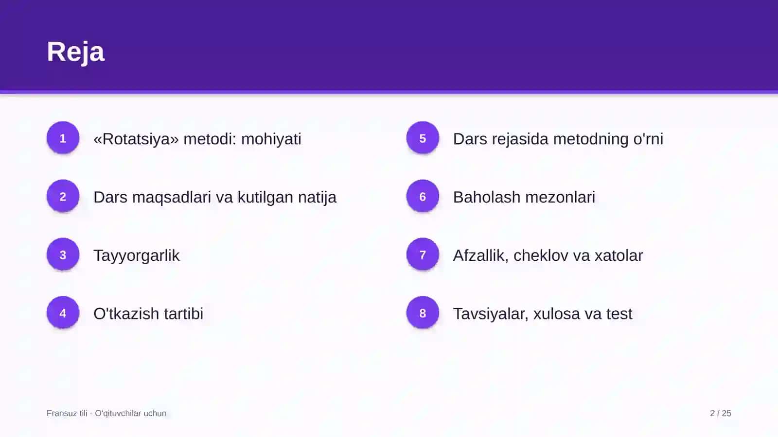 fransuz tili darslarida rotatsiya metodidan foydalanish 5372 2
