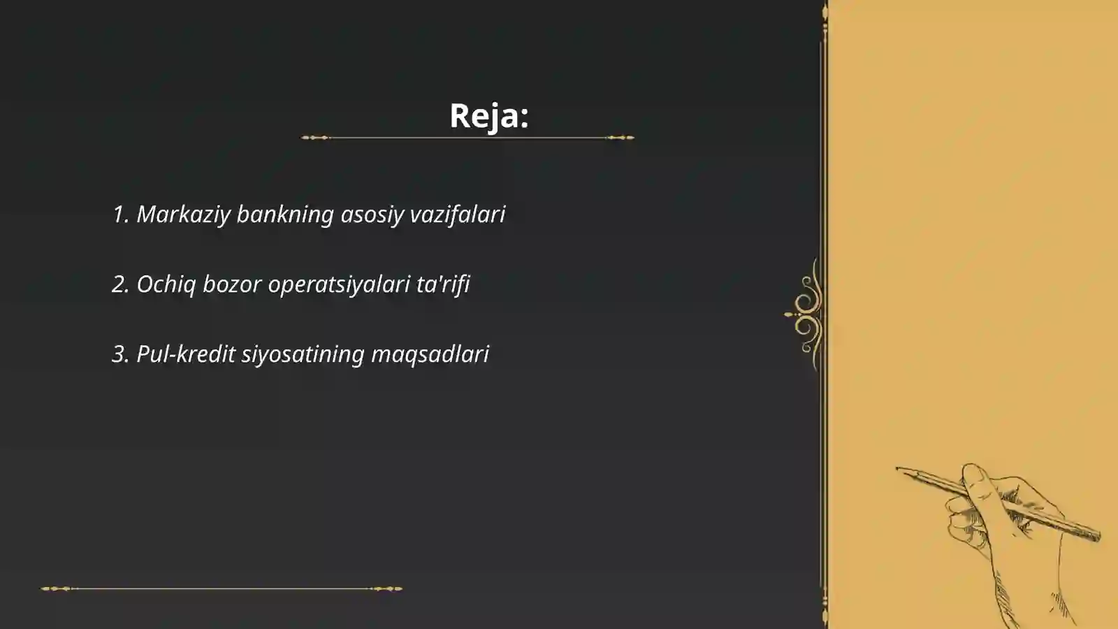 Markaziy bankning ochig bozordagi operatsiyalari 2