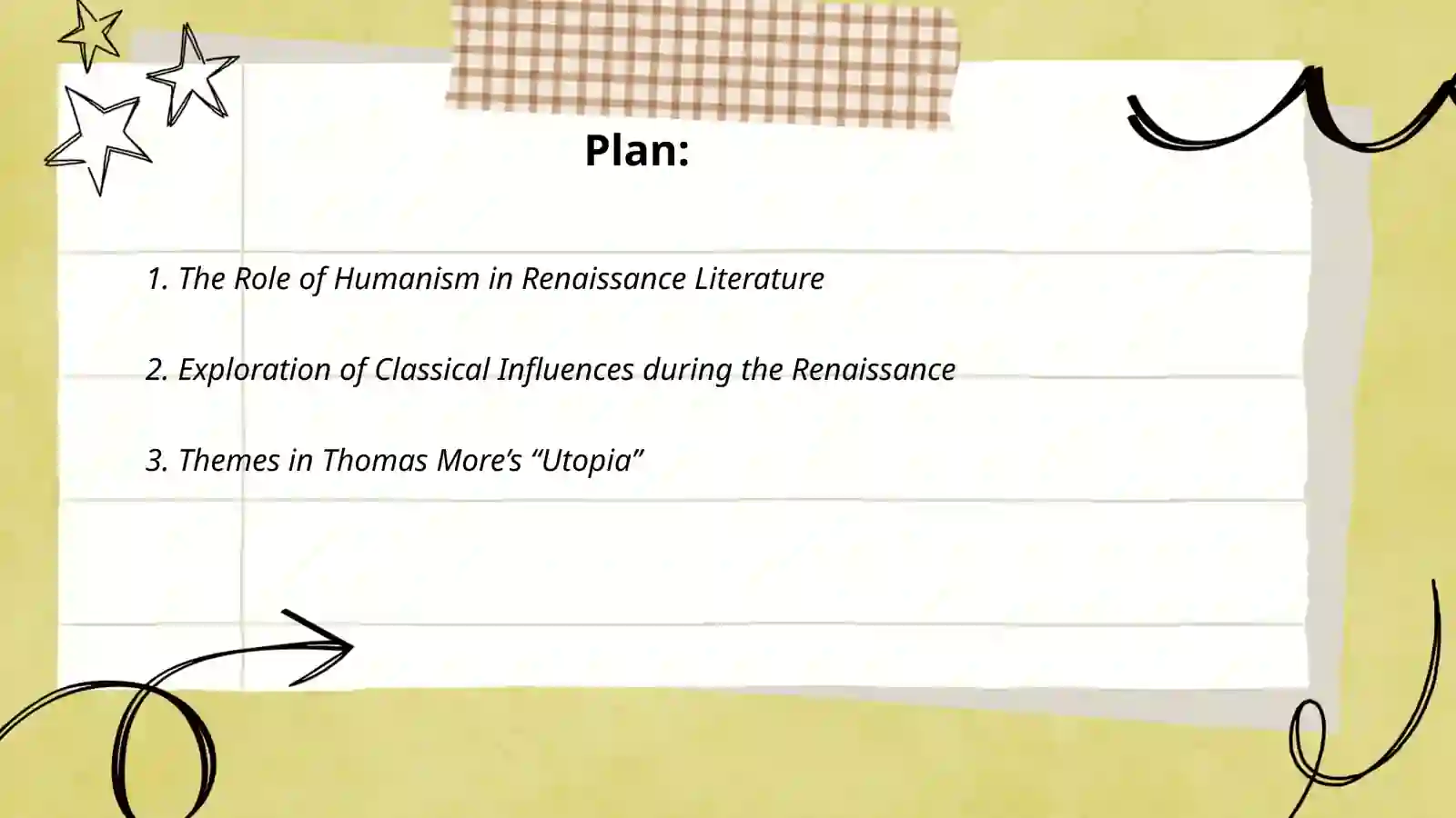 Themes in Thomas More’s “Utopia” 2