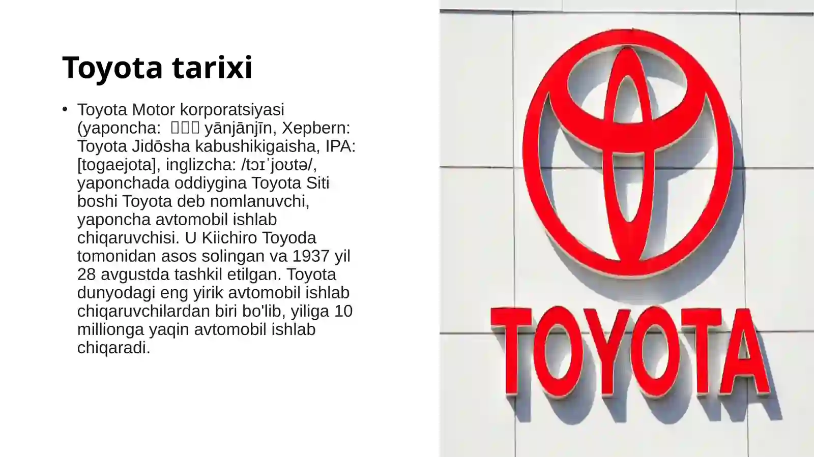 Toyota tarixi 2