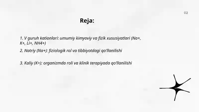 V guruh kationlarining tibbiyotda qo’llanilishi va analitik reaksiyalari (Diknostik) 2